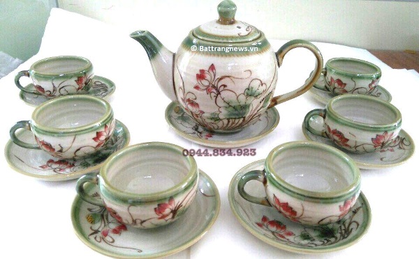 Mua bộ ấm chén Bát Tràng giá rẻ