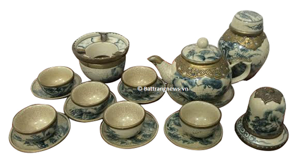 ấm chén bát tràng tại hà nội