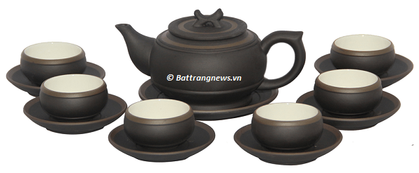 bộ ấm chén bát tràng - gốm sứ bát tràng news