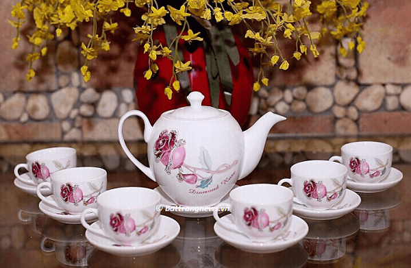 Bộ ấm chén giá rẻ được ưa chuộng