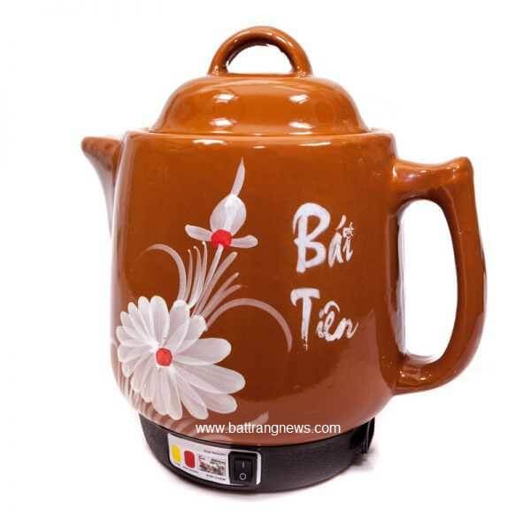 ấm sắc thuốc bát tràng bằng điện tự động