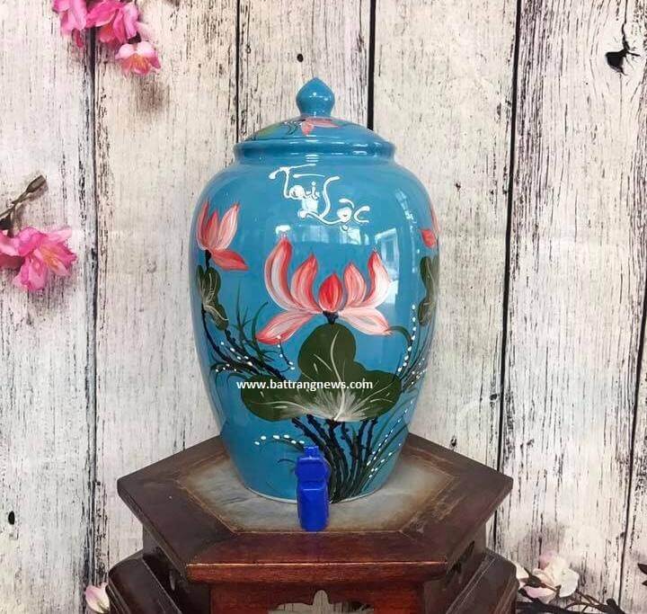 bình đựng nước lọc bằng sứ 9