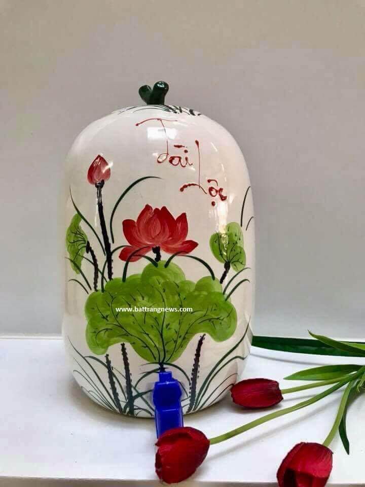 bình đựng nước lọc bằng sứ 6