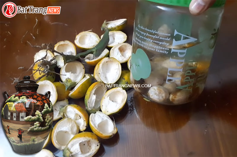 C&aacute;ch ng&acirc;m rượu cau