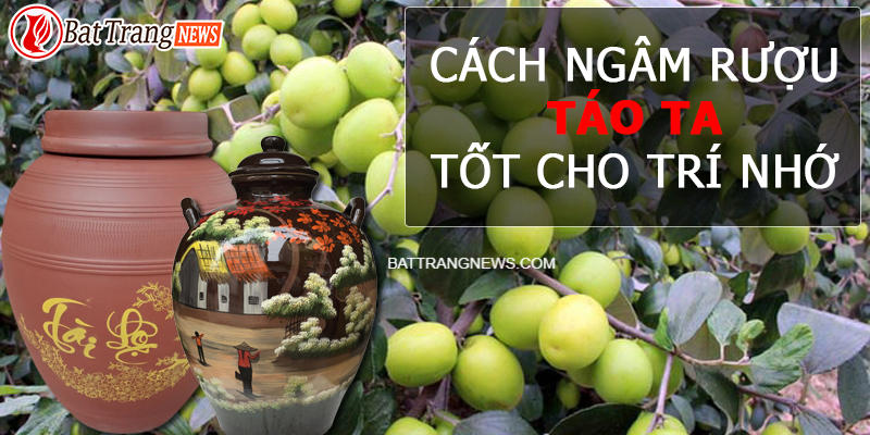 cách ngâm rượu táo ta