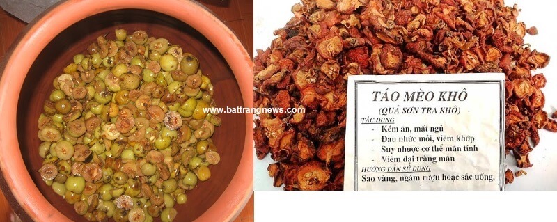 Cách ngâm rượu táo mèo tươi và khô thơm ngon nhất thế giới