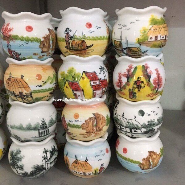 đèn xông tinh dầu Bát Tràng tại Tphcm giá rẻ 2