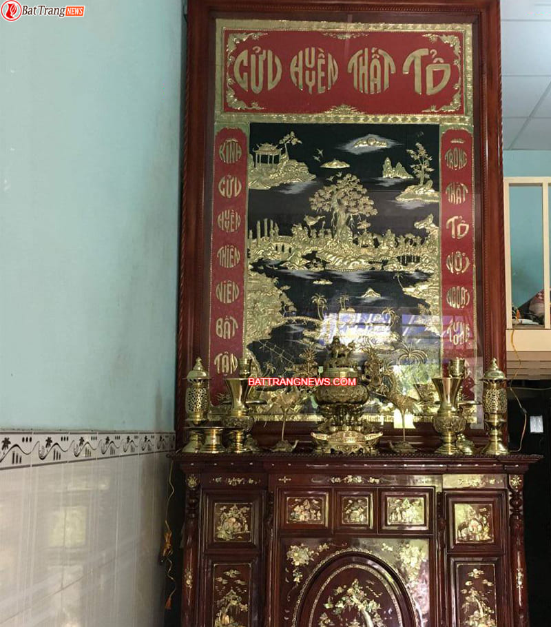 bàn thờ Cửu huyền thất tổ