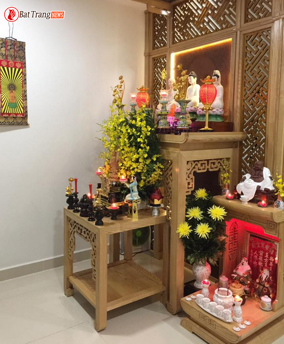 bàn thờ Phật bà quan âm
