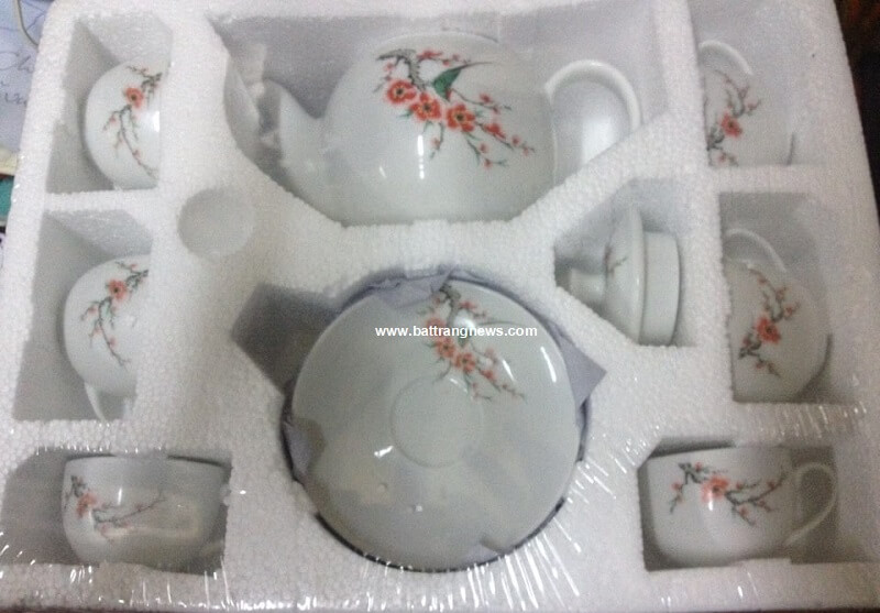 so sánh bộ ấm chén chu đậu hải dương và ấm chén bát tràng