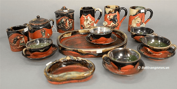 gốm mino nhật bản cao cấp