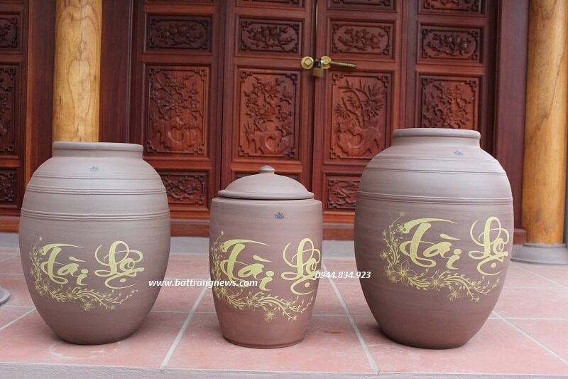 hũ sành đựng gạo 1