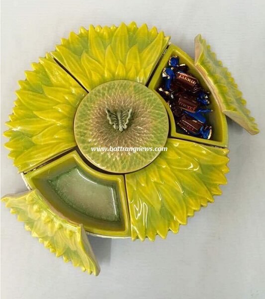 khay đựng mứt tết bằng nhựa