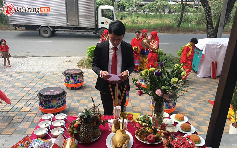 lễ cúng khai trương