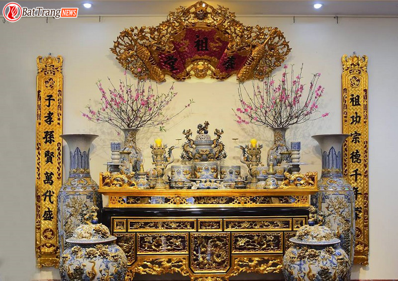 ý nghĩa 3 bát hương trên bàn thờ