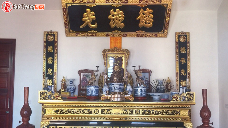 bàn thờ gia tiên có mấy bát hương