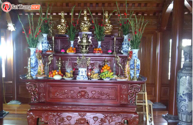 Đỉnh đồng đặt trước hay sau bát hương - tại sao