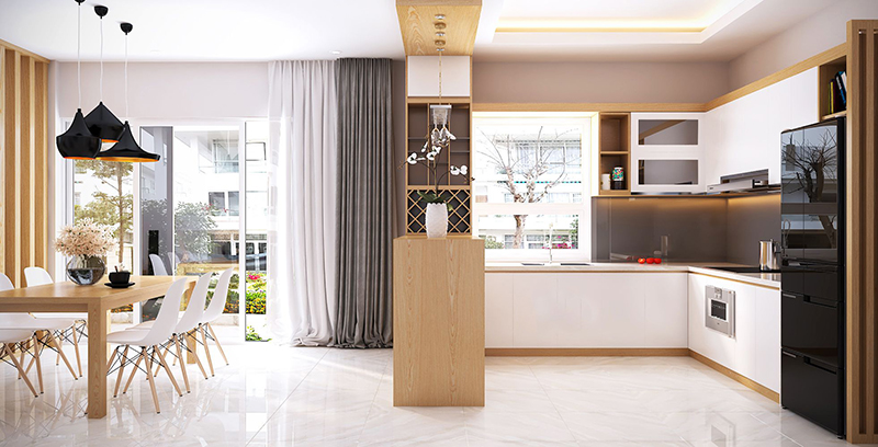 hướng nhà chung cư theo tuổi Hợi - phòng khách