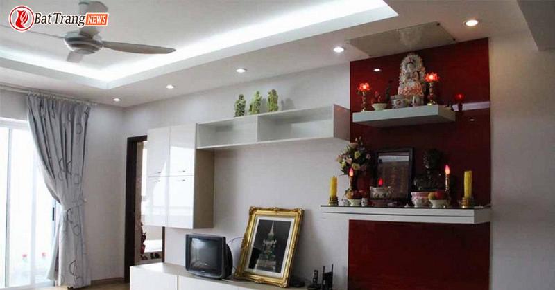 Kích thước bàn thờ Phật treo tường theo thước lỗ ban - các loại