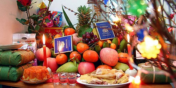 mâm ngũ quả miền bắc gồm những gì