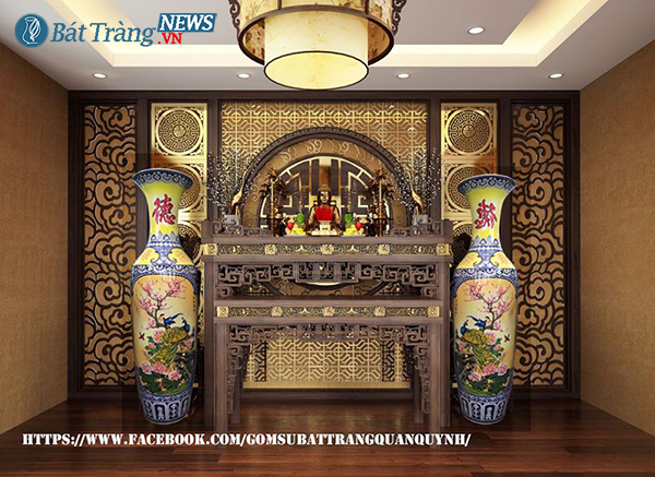 Cách đặt lục bình trong phòng thờ phong thủy