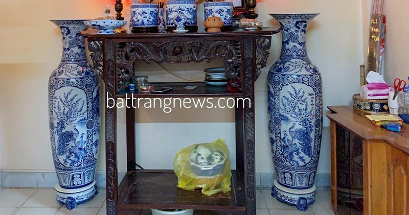 cách đặt lộc bình trong phòng thờ