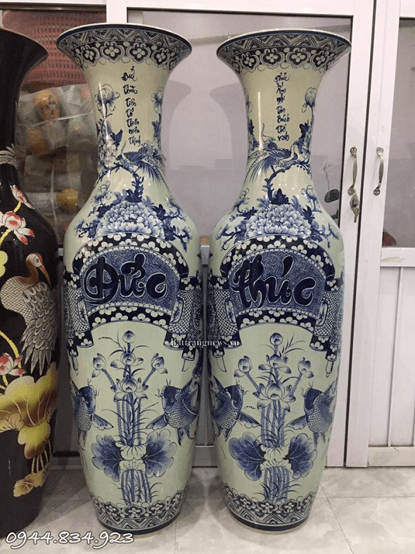 lọ lộc b&igrave;nh đức ph&uacute;c men lam