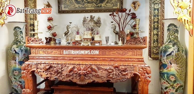 lọ lộc bình phòng thờ