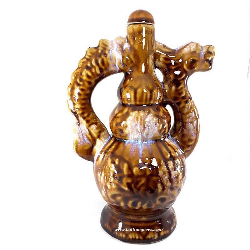 nậm rượu bát tràng cổ