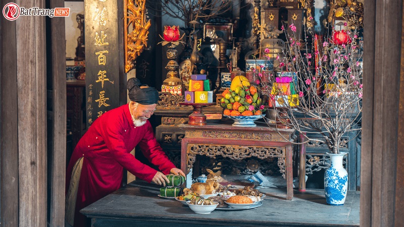 ĂN KHẤN HÓA VÀNG HẾT TẾT - trình tự