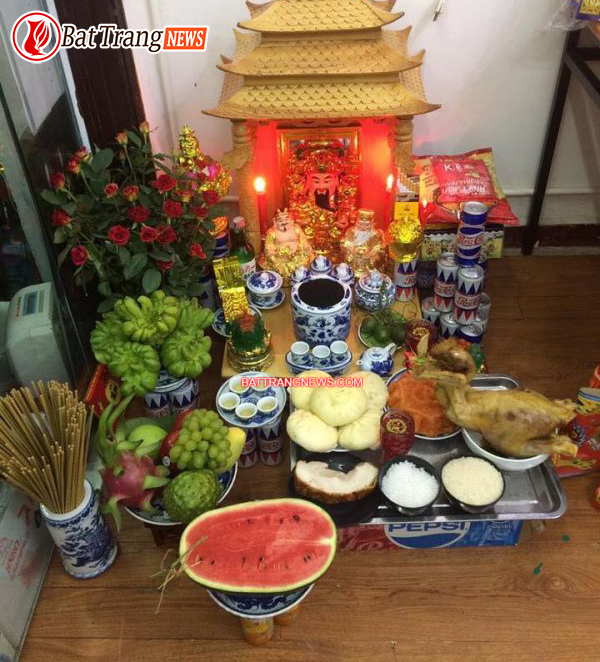 thủ tục lập bàn thờ thần tài 2