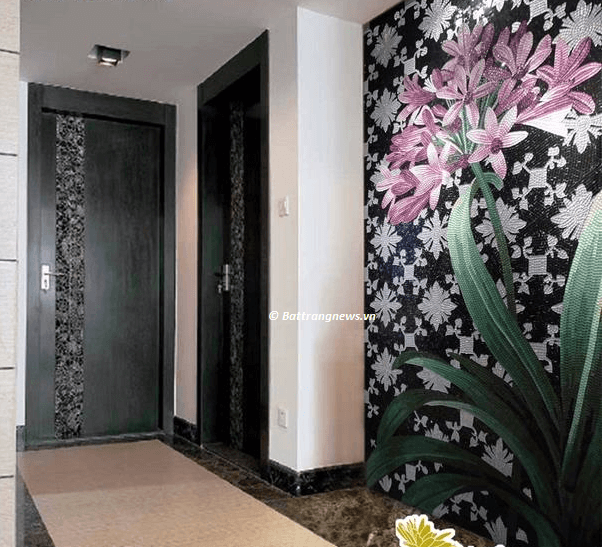 tranh sứ bát tràng