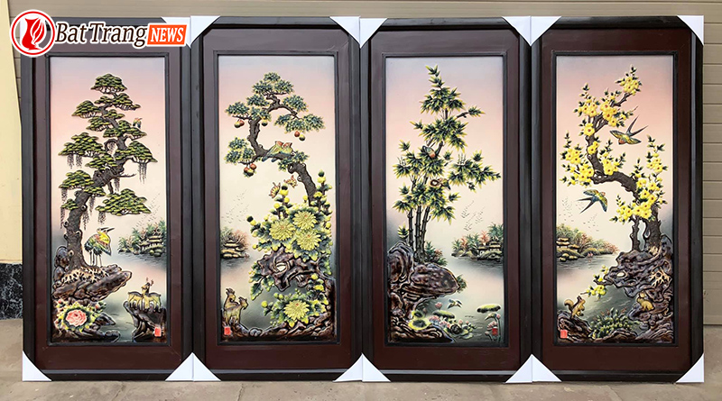 Tranh phong thủy cho người mệnh Hỏa 2