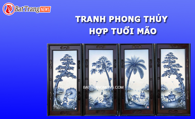 tranh phong thủy hợp tuổi m&atilde;o