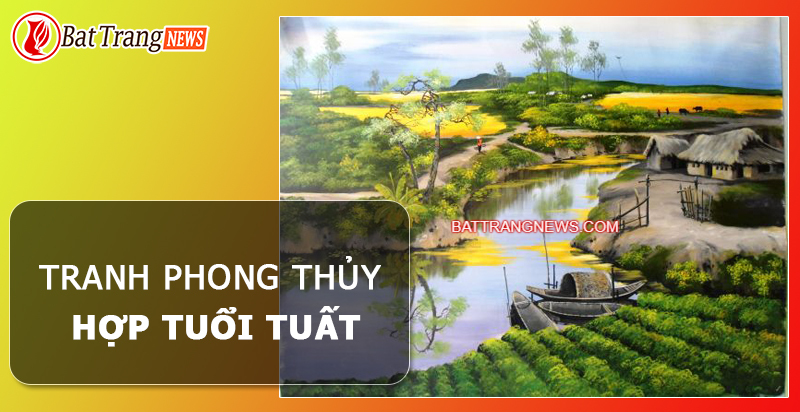 tranh phong thuy hop tuoi tuat