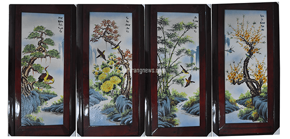 tranh tứ quý hợp với tuổi gì