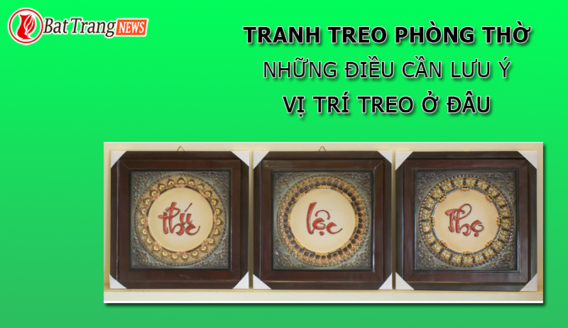 tranh treo phòng thờ