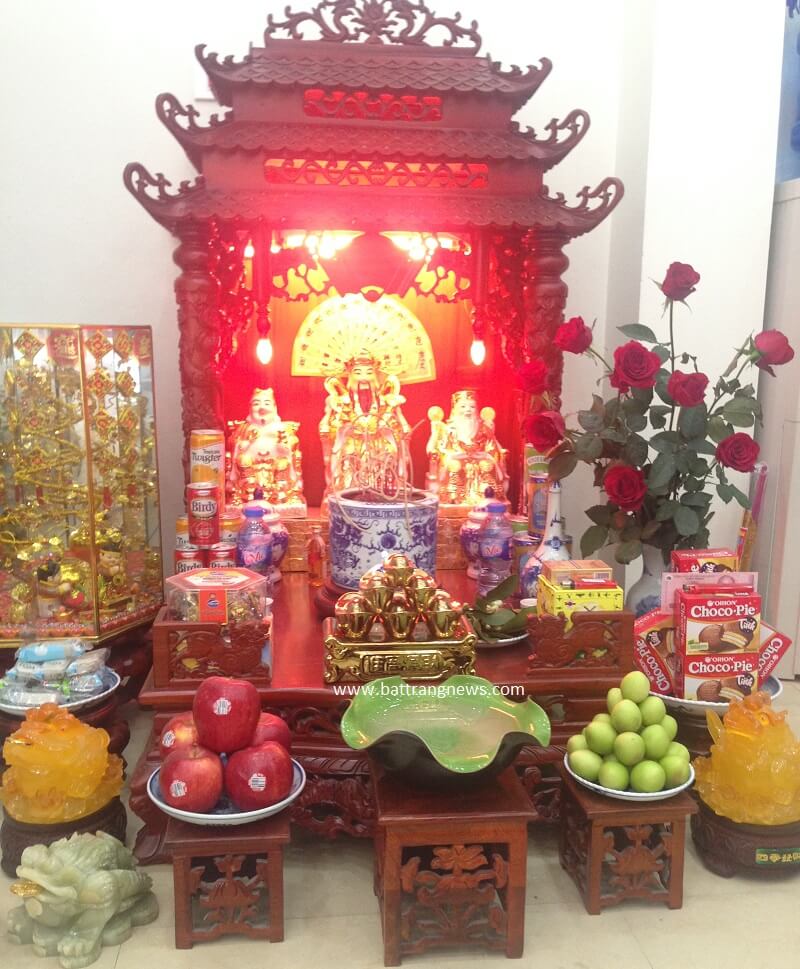 bàn thờ thần tài ông địa