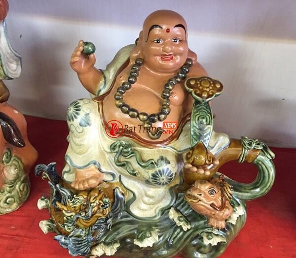 mua tượng phật di lặc bằng sứ