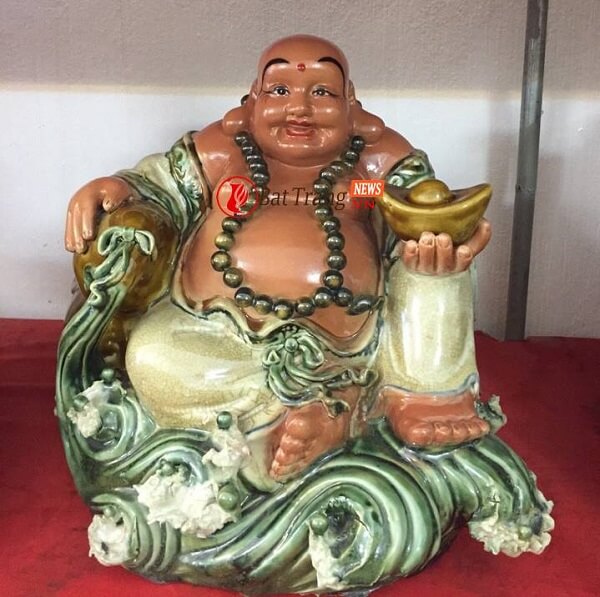 tượng phật di lặc bằng sứ 2