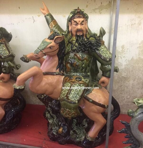 tượng quan công - quan vân trường 6