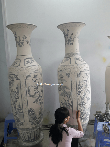 Hình ảnh xưởng sản xuất gốm sứ Bát Tràng news