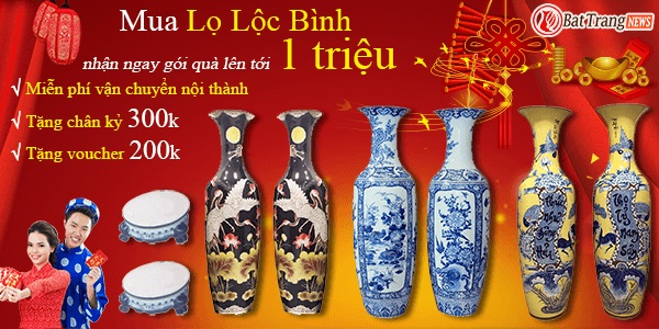 Tặng 1 triệu khi mua lộc bình