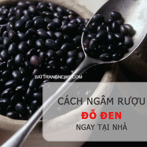 Cách ngâm rượu đỗ đen với những công dụng tuyệt vời