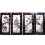 Hướng dẫn cách treo bộ tranh tứ quý Tùng Cúc Trúc Mai