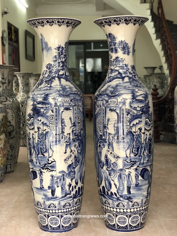 lộc bình gốm sứ Bát Tràng