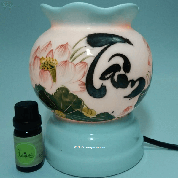 đèn xông tinh dầu shopee