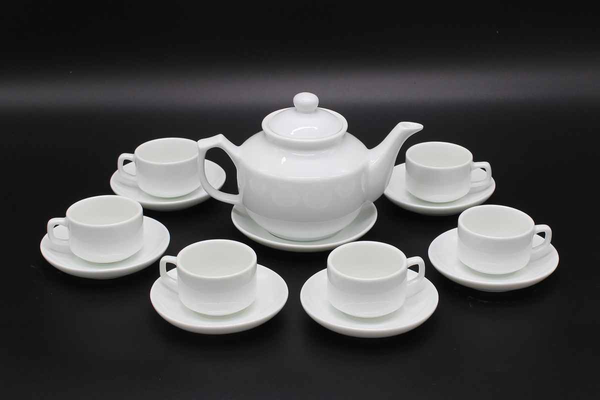 Ấm ch&eacute;n in logo d&aacute;ng Hồng K&ocirc;ng vu&ocirc;ng