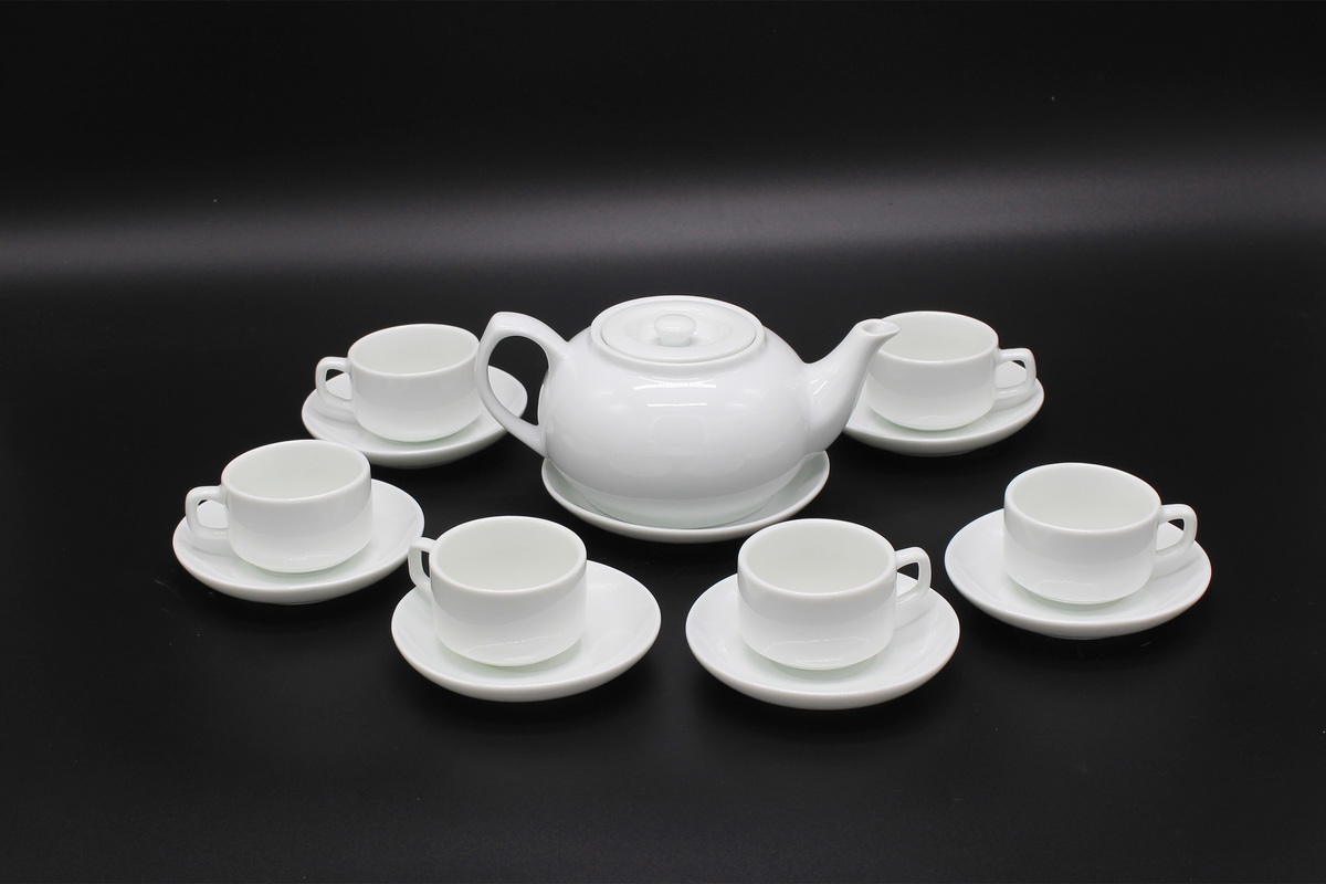 Ấm ch&eacute;n B&aacute;t Tr&agrave;ng in logo l&agrave;m qu&agrave; tặng M01