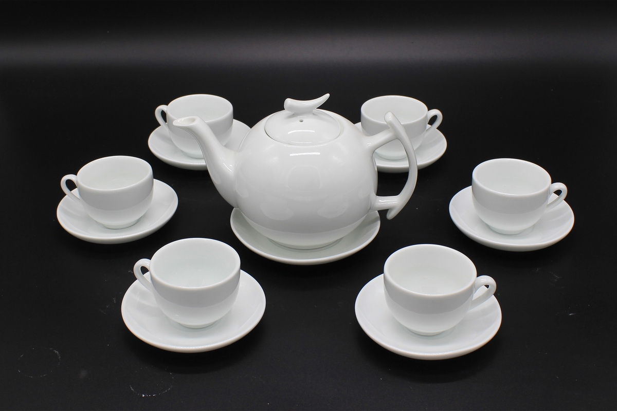 Ấm ch&eacute;n B&aacute;t Tr&agrave;ng in logo l&agrave;m qu&agrave; tặng M55